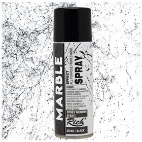 Resim Rich Marble Effect Mermer Efekti Sprey Boya 200 Ml. Beyaz 