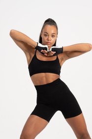 Resim iolafashion Hava Alan Yüksek Bel Dikişsiz (SEAMLESS) Biker Bisiklet Şort 