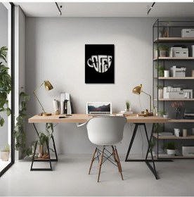 Resim Modern Metal Duvar Sanatı Kahve Coffee Metal Duvar Tablosu İmza 