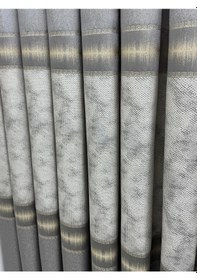 Resim Nivemeshome Fj614365 V 5424 Umut 1/3 Sık Pile Fon Perde Koyu Gri 