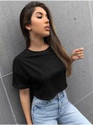 Resim mercoledi Kadın Crop Oversize 