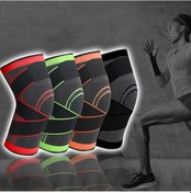 Resim Neevoyu Unisex Spor Dizlik - Nefes Alabilir, Kaymayan, Ayarlanabilir Diz Destek Kolluğu Kırmızı 