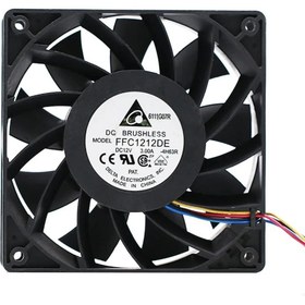Resim Delta Ffc1212De 120X120X38Mm 12V Dc 3A Kompakt Fan 