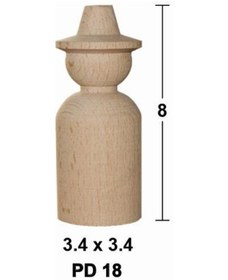 Resim Boyanabilir Peg Doll Pd18 