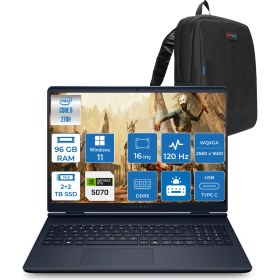 Resim Dell Alienware 16 Aurora Intel Core 9-270H Aı 96GB GB 2tb Ssd+2tb 8GB/RTX5070 Gddr7 115W 16" 2.5k 2560 x 1600 Wqxga 120Hz Windows 11 Pro Taşınabilir Bilgisayar WAC16250-C932157P46+ZETTAÇANTA 