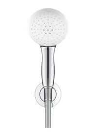 Resim Grohe Tempesta 110 Su Çıkış Dirsekli El Duşu Seti 2 Akışlı - 26921003 Gümüş 