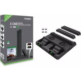 Resim Xboxone/x/s Süper Soğutma Fanı Denetleyici Şarj Cihazı Dock Şarj Istasyonu Standı 