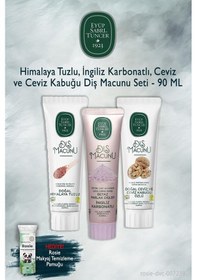 Resim Eyüp Sabri Tuncer X3 90 Ml Himalaya, Karbonat, Ceviz Diş Macunu, Rosie Beyazlık 