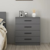 Resim Minar Kale Şifonyer Antrasit 