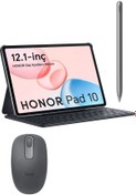 Resim Honor Pad 10 Wi-Fi 12" + Klavyeli Kılıf + Kalem + Mouse | 256 GB 8 GB Gri 