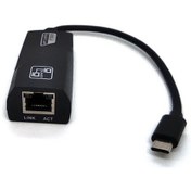 Resim Beek Ba-USB3-Gtc USB Type C To Rj45 Erkek Dişi Gigabit USB Ethern 