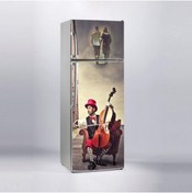 Resim Jasmin2020 Kemancı Buzdolabı Sticker Kaplama Etiketi 