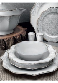 Resim Aryıldız 40022 Porselen 60 Parça Yemek Takımı 