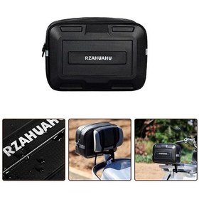 Resim Motosiklet Elektrikli Bisiklet Scooter Çantası Büyük Kapasiteli Arka Bagaj Çanta Su Geçirmez 