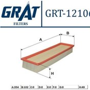 Resim GRAT 12106 Hava Filtresi 206 307 / C4 1.4 16V Et3J4 