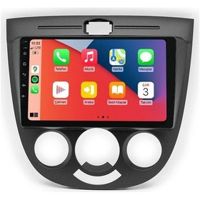 Resim Cartech CRT-464 QLED Ekran Chevrolet Lacetti 2004-2013 4gb Ram 64GB Hafıza Carplay Android Multimedya Teyp 