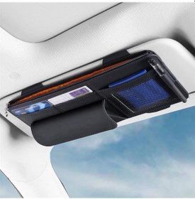 Resim Pazly Cbtx Araba Güneşlik, Güneş Gözlüğü Kılıfı Kimlik Bileti Saklama Çantası, Pembe 