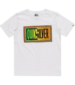 Resim Quiksilver Day Tripper Youth Erkek Çocuk Beyaz Tişört 