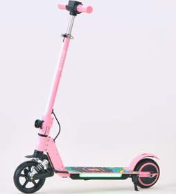 Resim SIMATE Elektrikli Çocuk Scooter 130W | 3 Kademe Hız | Ayarlanabilir Gidon | 21.6V 4.5Ah |Koruma Seti Hediye 