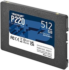 Resim Genel Markalar P220 P220S256G25 256GB (550/490MB/s) 2.5" SATA3 SSD 