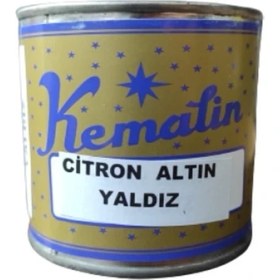 Resim Kemalin Sarı Citron Altın Yaldız Boyası 1/4 ( 175 gr ) 