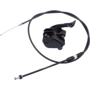 Resim Spibicyy Motosiklet Atv Dört Tekerlekli Plaj Arabası Motor Gaz Kolu Başparmak Kontrol Cihazı Gaz Kelebeği Kablo Tertibatı 50CC-250CC Için (Yurt Dışından) 