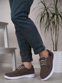 Resim Ccway Erkek Bağcıklı Spor Ayakkabı VİZON 