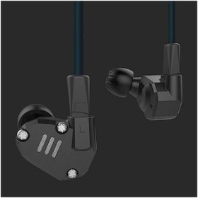 Resim KZ ZS6 Hybrid Quad Driver Kulak İçi Kulaklık Siyah - TEŞHİR 