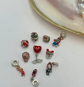 Resim Kırmızı Charm Seti 