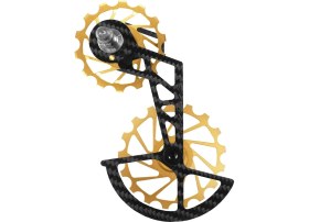 Resim Nova Ride Ceramic Ospw Shimano 105 R7000 Altın Karbon Bisiklet Aktarıcı Kafesi 