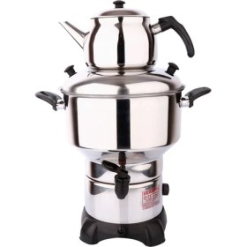 Resim Aldente Süper Sade 6 Litre Semaver, Çay Makinesi 