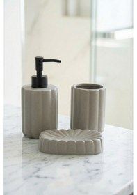 Resim Rory 3 Lü Sabunluk Seti - 310 Ml Gri 