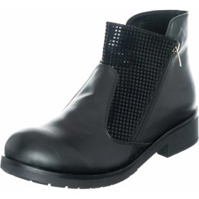 Resim Costo Shoes K505-2 Siyah Büyük Numara Kadın Botları 