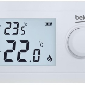Resim Beko BK PRO WL RT Dijital Kablosuz Oda Termostatı Kombi 