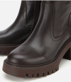 Resim Hotiç Kadın Deri Kahverengi Streç Bilekte Düz Bot 01boh313210a480 01boh313210a480 Kahverengi 