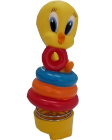 Resim TUSBA MARKET Araç İçi Zıp Zıp Kafa Civciv & Tavşan – Yapışkan Tabanlı Torpido Üstü Sevimli Oto Aksesuar İkili Set 