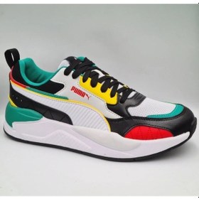 Resim Puma X-ray 2 Square Siyah Beyaz Erkek Sneaker Spor Ayakkabı Siyah - Beyaz | Orijinal 