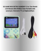 Resim G5 Game Box Retro Mini Oyun Konsolu - 500 Dahili Oyun 