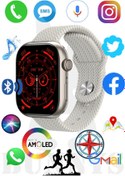 Resim General Mobile Gm 22 Uyumlu Akıllı Saat Konuşma Özellikli Watch 9 Pro 45MM Amoled Ekran 