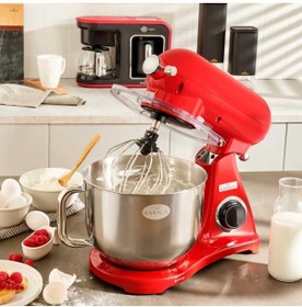 Resim Karaca Powercast Chef Döküm Stand Mikser Silver Mutfak Şefi 1800w 6,2 Lt 