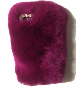 Resim Huawei P30 Pro Kılıf Peluş Tüylü Swarovski Taşlı Pofuduk Silikon Tpu Kapak 