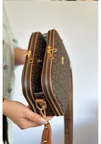 Resim 5 Bölmeli Ayarlanabilir Uzun Askılı Kadın Omuz Çantası 001 