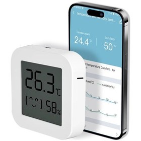 Resim Dijital İç Mekan Termometre Higrometre Yüksek Hassasiyetli Sıcaklık Nem Ölçer Ev 