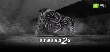 Resim VGA GEFORCE RTX 3050 VENTUS 2X XS 8G OC RTX3050 8GB GDDR6 128B DX12 PCIE 4.0 X8) MSI