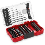 Resim Einhell M-Case 39 Parça Darbeye Dayanıklı Bits Seti (25 mm Uçlar, Metal Matkap Uçları, 60 mm Uç Tutucu, Lokma Ucu, Havşa Dahil Saklama Kutusu) - 49108773 