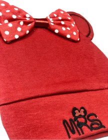 Resim Cramerr Bebek Penye Nakışlı Bere Mini&miki (ön Bant Çift Katlı) 
