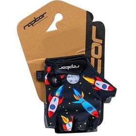 Resim Raptor Rocket Silikon Jelli Çocuk Bisiklet Eldiveni - M 
