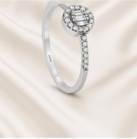 Resim Ariş Pırlanta Fantezi Bagetli Yüzük 