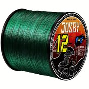 Resim JOSBY X12 Örgülü Olta İpi, 300m/328yds PE Uzun Atış Tekerlek İpi, 11.34-54.43KG Süper Güçlü Deniz Olta İpi, Tekne ve Derin Deniz Balıkçılığı Aksesuarları İçin Uygun 