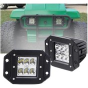 Resim Off Road Projektör Gömme 10-30v 18w 6 Led (çakarlı) 